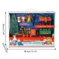thumbnail image 2 of Magical Christmas-Themed Track Car, Electric Train With Lights And Sound For A Festive Holiday Experience, Battery-Operated Christmas Train Perfect, 2 of 5