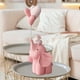 thumbnail image 4 of Estatua de elefante moderna, figura decorativa de conejito coleccionable. Rosa, 4 of 9