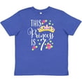 thumbnail image 3 of Inktastic This Princess is Seven 7th Birthday Youth T-Shirt, 3 of 5