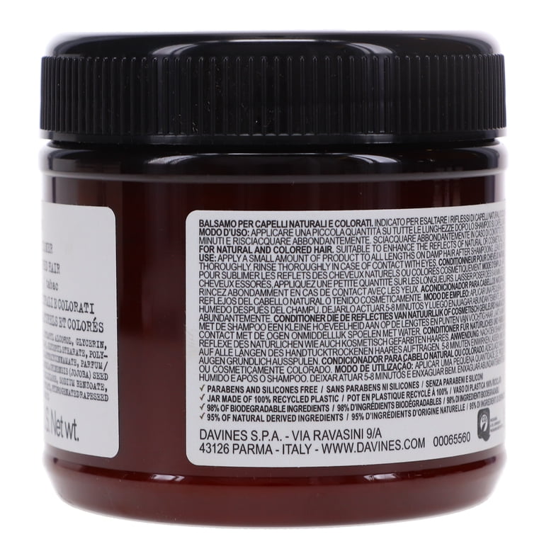 Davines Alchemic Conditioner Tobacco 8.5 oz