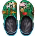 thumbnail image 3 of Crocs Adult Minecraft Classic Clogs, 3 of 6