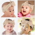 thumbnail image 3 of BESTYASH 2Ud Baby Bow Headband En Nylon Con Para De Cabello Color Variado, 3 of 6