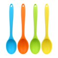 thumbnail image 4 of Juego de 6 cucharas de silicona - Utensilios de cocina de silicona - Cuchara de arroz para niños Cuchara de sopa casera Cuchara para revolver, 4 of 4
