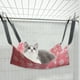 thumbnail image 1 of Reversible Pet Hanging Hammocks Soft Breathable Pet Cage Hammocks With Straps And Metal Hooks Double Sided Hanging Bed For Cats Small Dogs Rabbits, 1 of 5