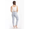 thumbnail image 3 of Mom jeans Roman Fashion Con lentejuela juvenil 6635 Mezclilla light azul, 3 of 3