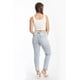 thumbnail image 3 of Mom jeans Con lentejuela juvenil 6635 mezclilla light azul Roman Fashion, 3 of 3