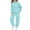 Light Blue C, variant on Girls' Clothing Sets Cute Heart Printed Long Sleeve Hooded Sweatshirt and Sweatpants Track Suits 2 Piece Fall Outfits 2-13 Years