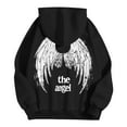 thumbnail image 5 of Angel Wing Hoodie for Men Women 2026 Fall Winter Long Sleeve Graphic Hooded Sweatshirt with Pockets Pullover Top Streetwear, 5 of 5