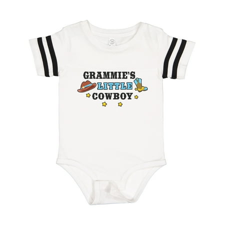 

Inktastic Grammies Little Cowboy with Cowboy Hat and Boots Gift Baby Boy Bodysuit