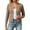 Khaki, variant on Fiaer Women Cropped Sweaters Button down V Neck Long Sleeve Solid Slim Fit Fashion Knit Tops White One Size