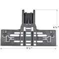 thumbnail image 3 of Ajusteur de Rack Supérieur Compatible avec Whirlpool KitchenAid W10546503 ( 2 Pcs ), 3 of 4