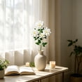 thumbnail image 2 of Ouuluon Lifelike Four-Headed Faux Silk Bouquet, 32 inch Floral for Wedding Home High-End Decor, 2 of 6