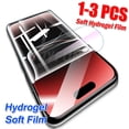 thumbnail image 1 of Película de hidrogel para móvil, Protector de pantalla sin cristal para Apple iPhone 15 Pro Max 14 Plus 13 Mini 12 11 XR XS X SE 2022 2020 7 8 15Pro, 1 a 3 unidades, 1 of 3