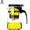 thumbnail image 4 of Heat Resistant Clear Glass Teapot Jug W/ Infuser Coffee Herbal PotBest Tea, 4 of 8