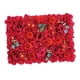 thumbnail image 5 of Panel artificial, panel de flores de rosa, panel floral, tapete floral, fondo fotográfico Rojo, 5 of 9