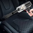 thumbnail image 1 of Rechargeble Handheld Wireless Vacuum Cleaner, 1200mAH Battery, USB Charging, Reusable Filter Cartridge, For Car Cleaning, 1 of 5