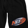 thumbnail image 2 of Nerf Logo Men's Black Lounge Shorts-XXL, 2 of 5