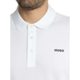 thumbnail image 4 of HUGO Donos222 Polo Shirt, White, 4 of 6