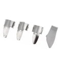 thumbnail image 4 of Púa De Guitarra Púa De Guitarra 4 Uds. De púas para guitarra, índice de Metal, púas para dedos, accesorios de piezas de instrumentos, 4 of 7