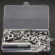 thumbnail image 4 of 100Pcs Punch Grommets And Tarpaulin Awning Tent Tarp Repair Kit Hole Eyelet New, 4 of 5