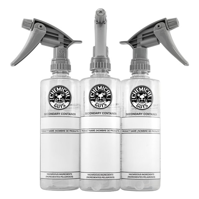 Botella de dilución Chemical Guys ACC138, paquete de 3, 475 ml