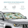 thumbnail image 3 of Bingfone Watercolor Palm Tree Car Windshield Sunshade,Sun Foldable Sun Shield Sun Visor For Car - Medium, 3 of 8