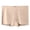 Khaki, variant on WREESH Womens Boyshorts Underwear Seamless Panties Soft Stretch Boxers Briefs Solid Fashion Briefs Comfortable Cotton High Waist Panties Purple