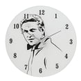 thumbnail image 1 of Hometime Iconic Collection Glass Wall Clock 30cm The Cool 60's Film Icon, 1 of 2