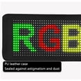 thumbnail image 4 of LED Light Sign for Cars/Trucks/Suvs, 7.48"X3.54" Customizable Windshield Decoration with App Control, Ip68 Waterproof, USB-Powered, DIY Programmable Scrolling LED Display Matrix Panel, 4 of 9