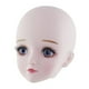 thumbnail image 4 of 2 piezas 1/3 de muñeca con piel blanca y de ojos para DZ DIY fabricación y reparación de de cosplay Hugo Cabeza de placa frontal de muñeca, 4 of 8