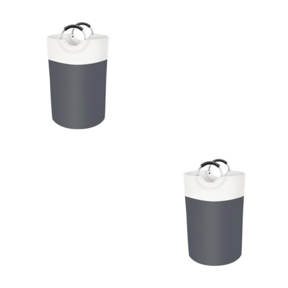 Toystoory Laundry Basket Dirty Clothes Bag 90L Waterproof Cloth Saving Hamper Folding Capacity Space Large for Home Dorm Type1 NO1