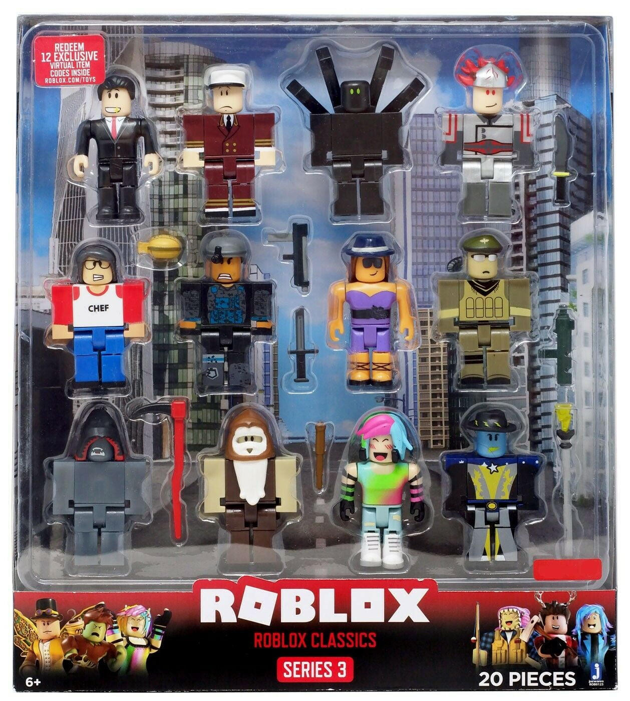 Series 3 Roblox Classics Playset Walmart Com Walmart Com - roblox series 6 new releases review