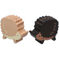 thumbnail image 4 of KAKOWELY 2Pcs Mini Place Card Holders Table Number Holder Hedgehog Small Wooden Photo Holders Picture Stands for Table Menu Standing Clip Holder for Wedding Birthday Restaurant Assorted Color, 4 of 5