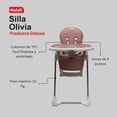 thumbnail image 2 of Silla Alta Periquera Motek Olivia Plegable Deluxe Color Rosa, 2 of 6