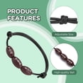 thumbnail image 3 of Emlimny 20 Pcs Sport Theme Charm Brown Football Bracelets,Rugby Bracelet Adjustable Inspirational Sport Beads Ball Bracelet for Teens Students Adults Outdoor Gift, 3 of 6