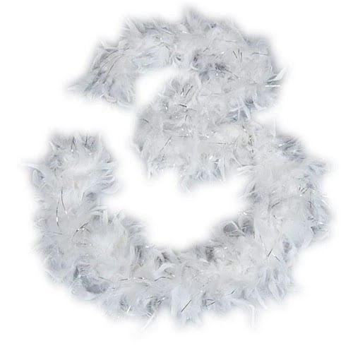 White Feather Boa
