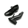 thumbnail image 4 of Dream Pairs Womens Low Block Heel Mary Janes Pump Shoes Arch Support Round Toe Slip On Dress Work Wedding Shoes, 4 of 8