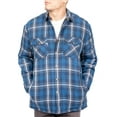 thumbnail image 3 of Visive Men's Sherpa-Lined Flannel Jacket - Button-Up Jacket - Comfortable & Stylish for Everyday Wear - Best for Outdoor Activities & Casual Wear - Sizes Medium to 5XL - Durable & Fashion-Forward, 3 of 7