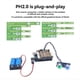 thumbnail image 4 of Módulo Sensor de Distancia Ultrasónico RUS-04 para Robótica y Prevención de Obstáculos con Luz RGB, Rango de Potencia de 3 A 5,5 V, RUS-04 B, 4 of 5