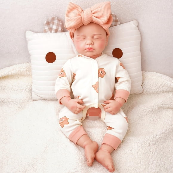 Muñeca Reborn GiggleBabble, completamente de silicona, 45 cm, con ropa