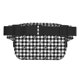 thumbnail image 3 of Fotbe Black Tartan Plaid Cangurera Cuadrada con Estampado de Doble Capa, Bolsa de Cintura Ajustable Mini para Hombres y Mujeres, 3 of 9