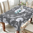 thumbnail image 5 of 54x72 Inch Tablecloth Polyester Square Tablecloth for Home Kitchen Dinner Decor Old-fashioned Floral Pattern, 5 of 9