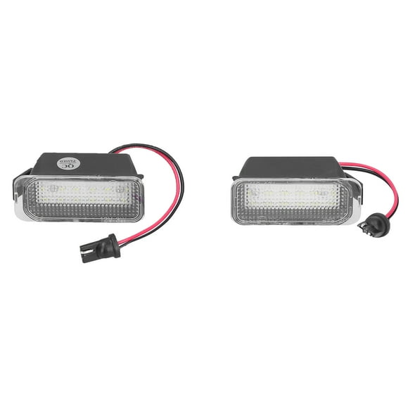License Plate Lamp,Pair Car License Plate Licence Plate Light Auto Accessories Exceptional Craftsmanship