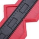 thumbnail image 1 of Regla De Medición De Contornos Escala de contorno de duplicador de calibre de regla de perfil de moldeador irregular de plástico (rojo) Sywqhk Para estrenar, 1 of 9