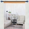 thumbnail image 4 of PiccoCasa Decorative String Curtain Fringe Panel, 39" x 79" Orange, 4 of 6