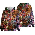 thumbnail image 2 of Five Nights at Freddy's Hoodies Women Men Game Cartoon Hooded Long Sleeve Pullover, 2 of 3