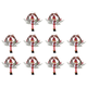 thumbnail image 1 of Guirnalda Muñeco Nieve Artificial Navidad para Puerta Delantera (muñeco S), 1 of 2