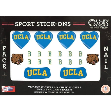 Color Club Sport Stick-Ons, UCLA, 20 pc