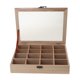 thumbnail image 2 of Caja de Madera para Almacenamiento de Accesorios Sunnimix 16 Compartimientos Caja de joyería de madera, 2 of 7