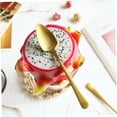 thumbnail image 5 of QZS Gold Kitchen Tool,Reusable Stainless Steel Grapefruit Spoons for Lemon,Portable Grapefruit Knife with Thick Gauge Handle for Melon Lime Pitaya, 5 of 6